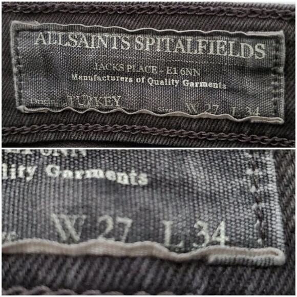 All Saints Spitalfields Jack's Place Skinny Jeans - Picture 8 of 8